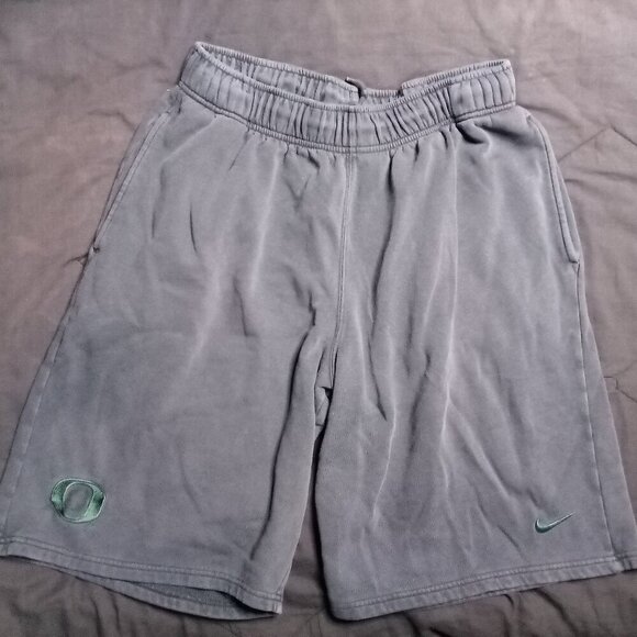 Vintage Nike Team Oregon Ducks Sweat Shorts Trainers - Picture 1 of 5